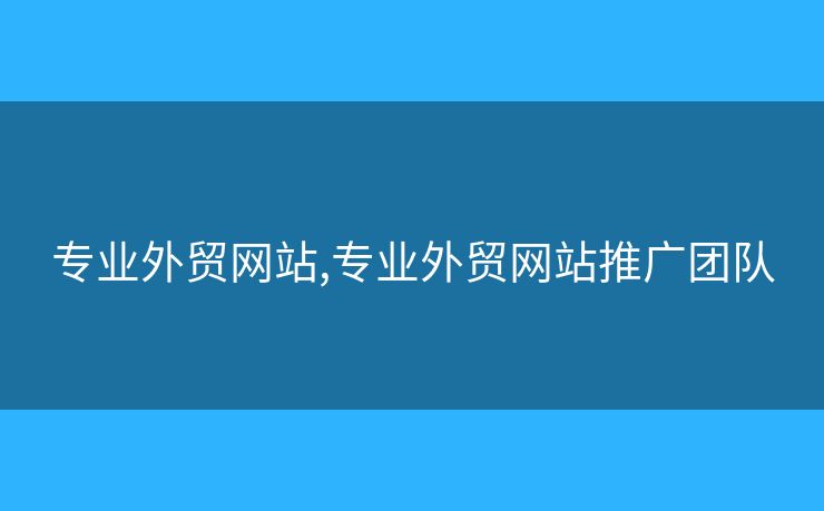 专业外贸网站,专业外贸网站推广团队 专业外贸网站,专业外贸网站推广团队